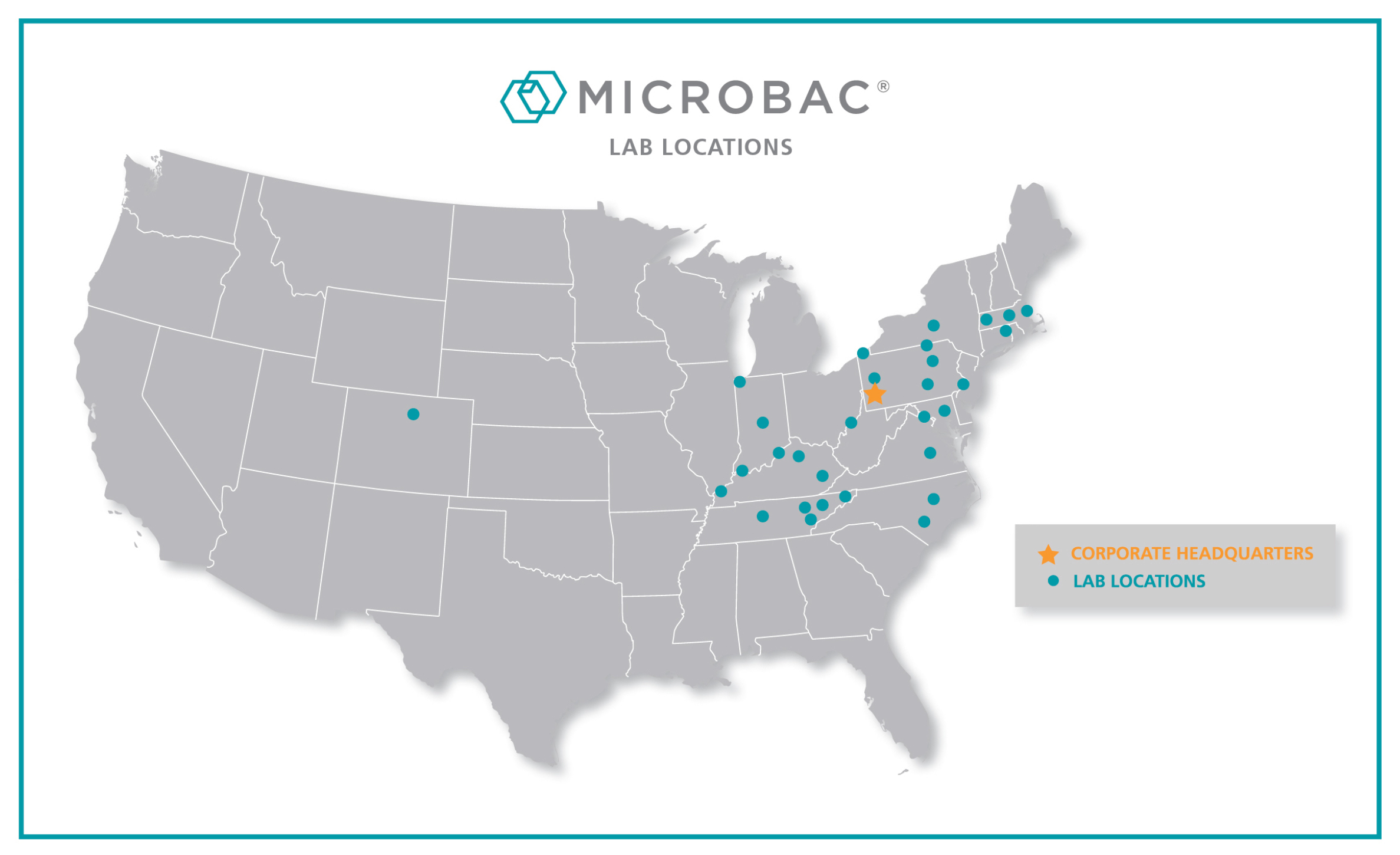 MICROBAC LOCATIONS